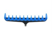 Grzebień, podpórka wędkarska- niebieska 