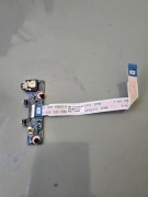Oryginalna płytka audio mini jack HP Pavilion X360 Convertible 14-ba017ng