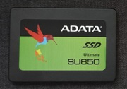 Dysk SSD ADATA Ultimate SU650 480GB SATA III 6Gb/s 2,5" 3D NAND