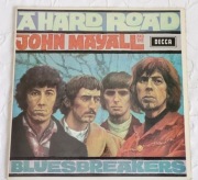 JOHN MAYALL  and THe BLUESBREAKERS - A HARD ROAD, UK