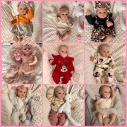 Bobas na wzór Reborn 48cm różne warianty prezent Wielkanoc Zając 