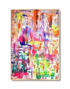 Obraz ręcznie malowany abstrakcja 70 x 50