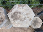 Bloczki jumba betonowe sześciokątne 35 x 15 cm oddam 