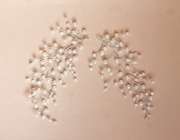 Gałązki do fryzury ślubnej Ozdoby do włosów 