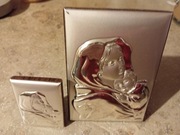 Porządki domowe srebrne obrazki 