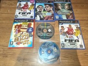 Gry na PS2 Buzz,PES,FIFA zestaw 