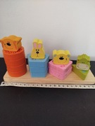 Piramidki że zwierzatkami