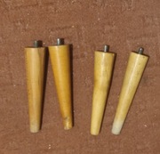 NOGI DO LOZKA WKREACANE KOMPLET TANIO;-) GWINT M9 H-19 cm,