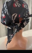 Chusta czapka piratka czaszki