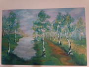 Obraz malarstwo olejne na płótnie 