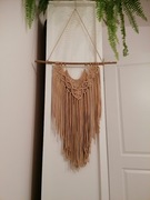 Makrama dekoracja na ścianę wisząca ozdoba boho