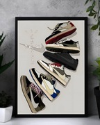 Plakat A3 Travis Scott x Nike