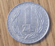 1 ZŁ 1987 rok. Stan jak na zdjęciu.