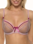 Freya Arabella Nude Pink 70G 32F 65GG 30FF półprzezroczysty