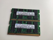 Pamięć RAM 2GB DDR2 Samsung 2x1GB