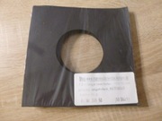 Koperty zewnętrzne do płyt SINGLE antystatyczne - 7"  OKNO CZARNE - 50 szt