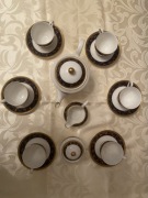 Nowy serwis kawowy 6-osobowy Zepter Babylon 24-karat