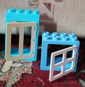 Lego Duplo zestaw okno drzwi domu