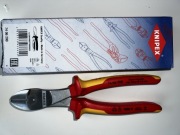 SZCZYPCE TNĄCE BOCZNE O ZWIĘKSZONYM PRZEŁOŻENIU 200MM 74 06 200 KNIPEX