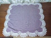 Serweta z koronką szydełkową 72x70