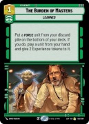 Star Wars: Unlimited - LOF - The Burden of Masters (R) 