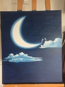 Obraz olejny, "Noc spełnienia"