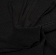 Dzianina swetrowa czarna czarny akryl akrylowa swetrówka