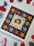 Czekoladki prezent zestaw box upominek boże narodzenie święta słodycze 