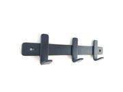 Wieszak ścienny metalowy na ubrania 30 cm loft