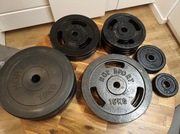 Okazja! Zestaw Siłownia 96kg + Stojaki + Gryf