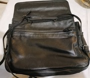 Torba skórzana czarna.