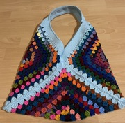 Torba szydełkowa multicolor