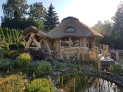 Altana ogrodowa,altana pod trzciną,wiata,garaż