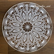 Rozeta Mandala szydełkowa Ozdoba domu Dekoracja 