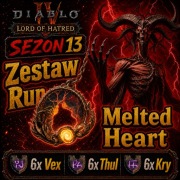 DIABLO 4 IV SEZON 13 MELTED HEART OF SELIG MITYCZNY ZESTAW RUN VEX THUL KRY