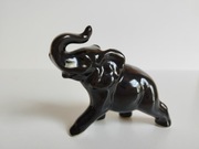 Figurka ceramiczna Słoń NA SZCZĘŚCIE. 