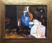 obraz olejny martwa natura Mattise kopia 61x51 cm