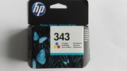 Tusz HP 343 kolor oryginalny nieregenerowany