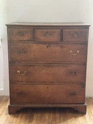 Piękna antyczna komoda angielska k. XIX / pocz. XX w.