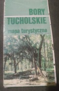 Mapa turystyczna Bory Tucholskie
