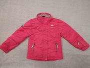 Różowa odblaskowa kurta narciarska zimowa 4F 122 z membraną Neodry 8000