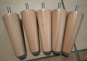 Nogi drewniane meblowe 12cm