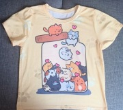 T-shirt z kotami 9-10 lat