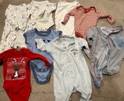 Body, śpiochy, pajacyki dla chłopca 50-56-62