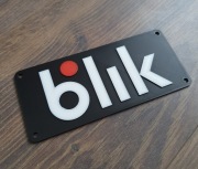 Logo BLIK - znaczek, reklama