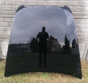 Maska Audi a6 c6 oryginał aluminiowa bez wgnieceń prosta ranty cale