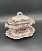 Mason’s Patent Ironstone ”Ascot” angielska porcelana vintage 1900