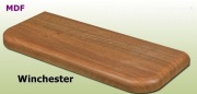 Parapety MDF Złoty dąb,winchester gr.22mm 273zł/m2