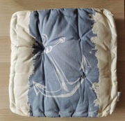 Poduszka siedzisko Meradiso kotwica marynarska 