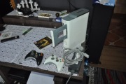 Xbox 360 Biała  + Dysk 120GB + 2 Pady  + Gra